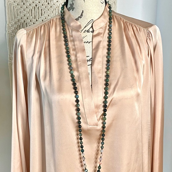 NWT Zara Shimmer Pink Blouse 👚 XS, $20 off - Picture 4 of 4